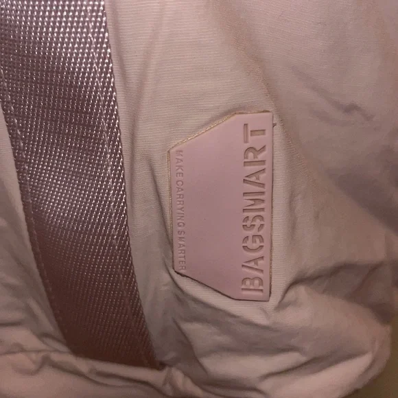 BAGSMART Tote Bag with Zipper, Gym Tote with Compartments fits 15.6” laptop - Picture 2 of 5